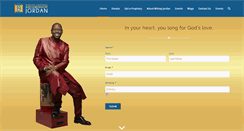 Desktop Screenshot of bishopjordan.com